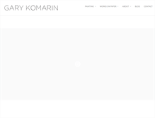 Tablet Screenshot of garykomarin.com